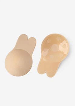 Невидимые накладки вставки пуш-ап наклейки для груди Bunny Lift Бежевые (C)