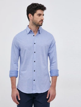 Рубашка Scotch & Soda 163243 S (108526S) Блакитний