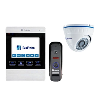 EvoVizion VP-432 + DP-04 cam Комплект домофона
