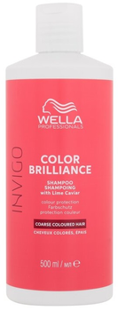 Szampon Wella Professionals Invigo Color Brilliance Shampoo Coarse Colored Hair do włosów farbowanych 500 ml (4064666339214)