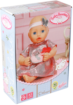 Набір одягу для ляльок Baby Annabell Deluxe Glamour 43 см (4001167705438)