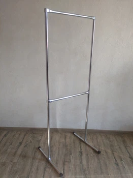 Стойка для одежды одинарная,155*60*50 см,вешалка для вещей С9