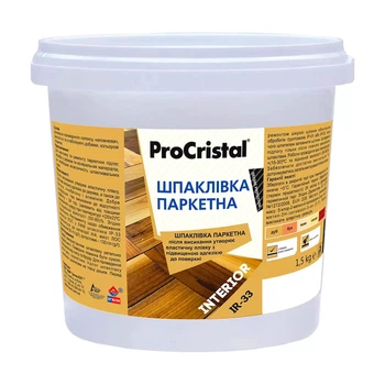 Шпатлевка паркетная ProCristal ИР-33 ясень 1,5 кг