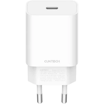 Сетевое зарядное устройство CUKTECH HA716CEU 20W Type-C White [103232]