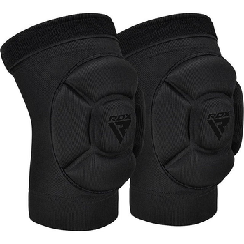 Наколінники спортивні RDX Hosiery Knee Foam K5 Black/Black S (пара)