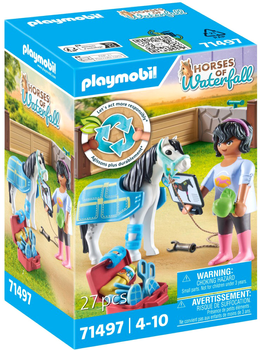 Набір фігурок Playmobil Horses of Waterfall Horse Therapist з аксесуарами 27 предметів (4008789714978)