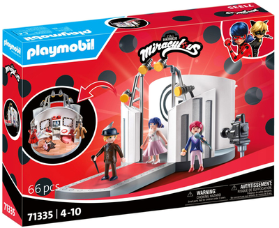Zestaw figurek Playmobil Miraculous Gabriel's Fashion Show 66 elementów (4008789713353)