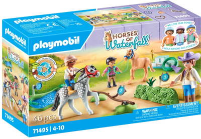 Набір фігурок Playmobil Horses of Waterfall Pony Tournament 46 предметів (4008789714954)