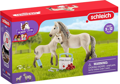 Набір фігурок Schleich Horse Club Hannah's First-Aid Kit 9 шт (4059433722436)