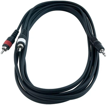 Готовый кабель RockCable RCL20902 D4 Patch Cable - 2 X RCA to TRS Minijack (1.5m)