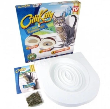 Набор для приучения кошек к унитазу CitiKitty Cat Toilet Training Kit