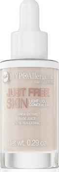 Рідкий консилер під очі Bell Hypo Allergenic Just Free Liquid Concealer 03 Peach, 8.5 г