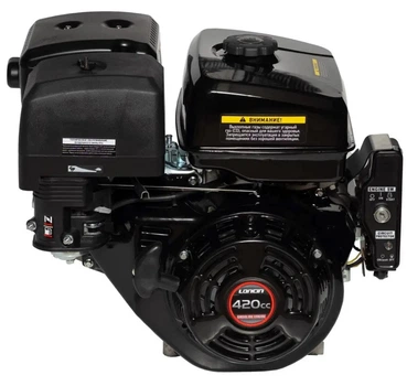 Двигатель бензиновый Loncin G420FD (13 л.с., эл. стартер, шпонка 25 мм, евро 5)