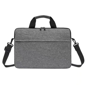 Сумка для ноутбука 15.6 дюймов с плечевым ремнем Merlion YTMR15Gr 40x30x3cm Grey