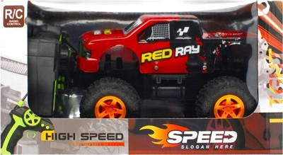 Jeep zdalnie sterowany Mega Creative Speed Red Ray Czarno-czerwony (5904335848953)