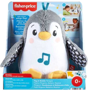 Zabawka edukacyjna Fisher Price Muzyczny pingwinek kiwaczek (1944735136742)