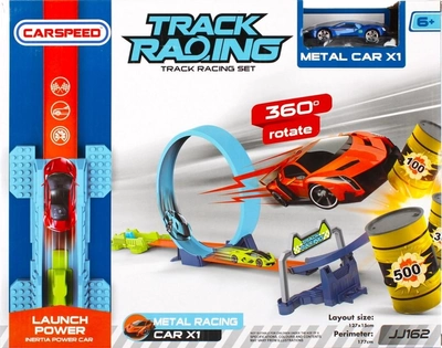 Автомобільний трек Mega Creative CarSpeed Track Racing з аксесуарами 502239 (5904335857306)