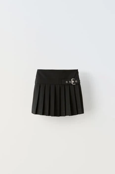 Школьная юбка для девочки Zara 152 размер черная 1639712800