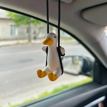 Декор керамічний Гусь в авто