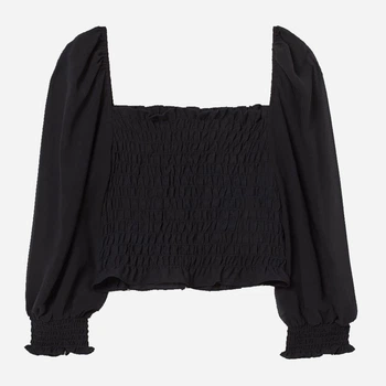 Топ жіночий H&M 0925916_чорна M Чорний (KZ2000001504826_KAY2000001504826)