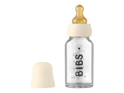 Скляна пляшка BIBS набір латексний IVORY 110 мл
