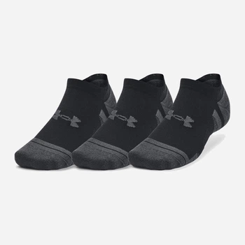 Набор мужских носков коротких Under Armour Performance Tech NS 1379503-001 XL 3 пары Черный (196884005382)