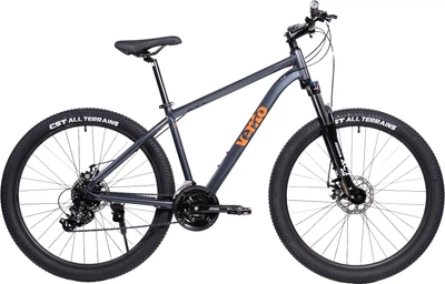Велосипед Vento Monte 27.5" 15" S 2022 Black Gloss (118396)
