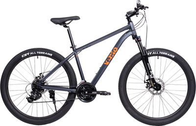 Велосипед Vento Monte 27.5" 19" L 2022 Black Gloss (118398)
