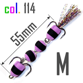 Мандула M Днипро-Свинец - 55 мм (114 цвет),MD-M-114