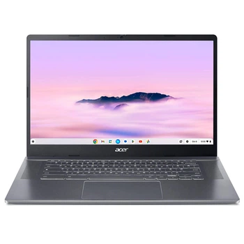Ноутбук Acer Chromebook Plus CB515-2H 15" FHD IPS, Intel i5-1335U, 16GB, F512GB, UMA, ChromeOS, сіри