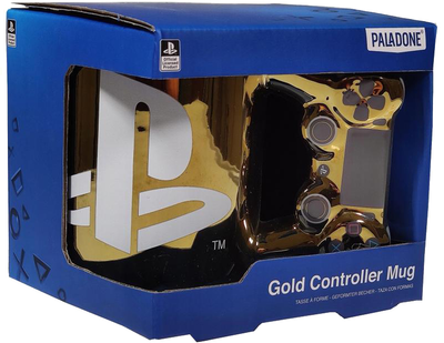 Kubek Paladone Playstation Dualshock PS4 Controller Gold (PP6086PSV2)