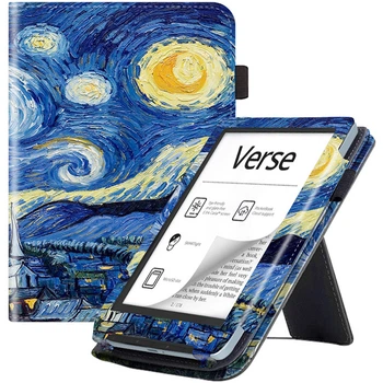 Чохол Galeo Vertical Leather Stand для Pocketbook 629 Verse / Pocketbook 634 Verse Pro Van Gogh