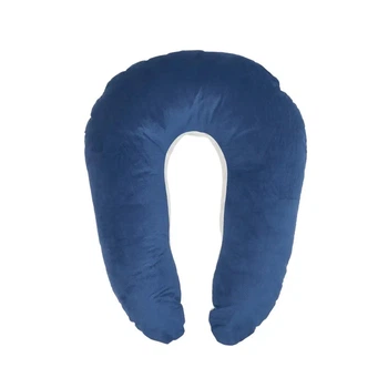 Подушка для вагітних Twins Velvet, dark blue