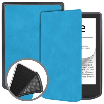 Чохол Galeo TPU Folio для Pocketbook 629 Verse / Pocketbook 634 Verse Pro Light Blue