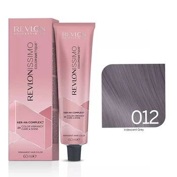 Краска для волос Revlon Professional Revlonissimo Colorsmetique Ker-Ha Complex 012 - Iridescent Grey 60 мл (8007376057197)