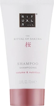 Шампунь для волосся Rituals The Ritual of Sakura Volume & Nutrition Shampoo, 70мл.(8719134095913)