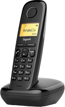 Телефон стаціонарний Gigaset A170 Black (S30852-H2802-D201)