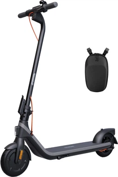 Набір Електросамокат Segway Ninebot E2 Plus E Black (AA.10.14.02.0001) + Сумка Xiamen на кермо для електросамоката Xiamen Чорна (PH050604)