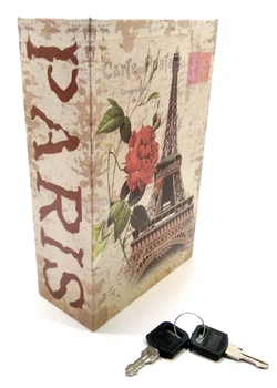 Книга- сейф "Париж" 18х11,5х5,5 см 32006