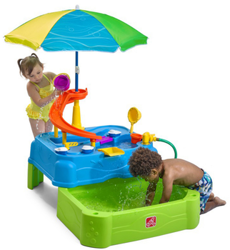 Водяний стіл для ігор Step 2 з атракціоном парасолька + басейн (0733538414598)