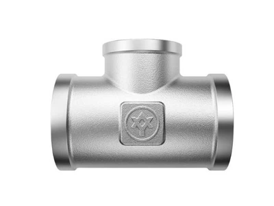 Трійник перехідний нікель MIRAYA 3/4" 1/2" 3/4"