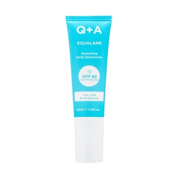 Зволожуючий сонцезахисний крем для обличчя Q+A Squalane Hydrating Daily Sunscreen