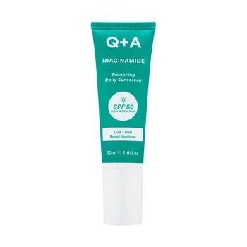 Балансуючий сонцезахисний крем для обличчя Q+A Niacinamide Balancing Daily Sunscreen