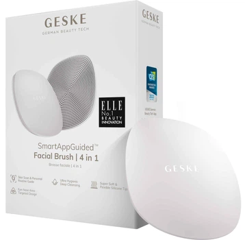 Щетка для лица GESKE Facial Brush 4 в 1 Кремовый