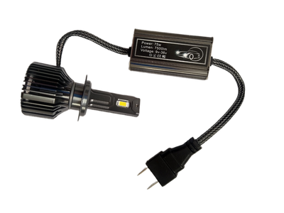 Светодиодная лампа Led H7 6000K 75W 12V M1 (2шт)