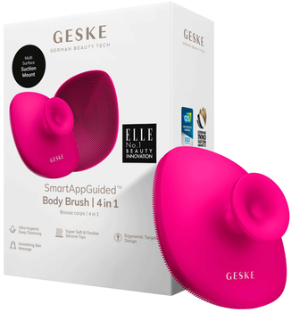 Щетка для тела GESKE Body Brush 4 в 1 сиреневый