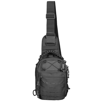 Однолямкова CamoTec сумка Adapt Black чорна