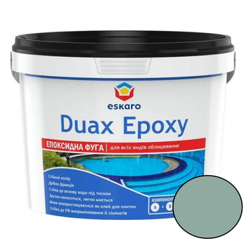 Эпоксидная затирка для швов Eskaro Duax Epoxy 241 средне-серый 2кг