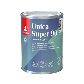 Лак для дерева Tikkurila Unica Super 90 глянцевая 0.9л