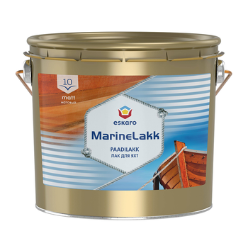 Яхтный лак Eskaro Marine Lakk 10 матовый 2.4л